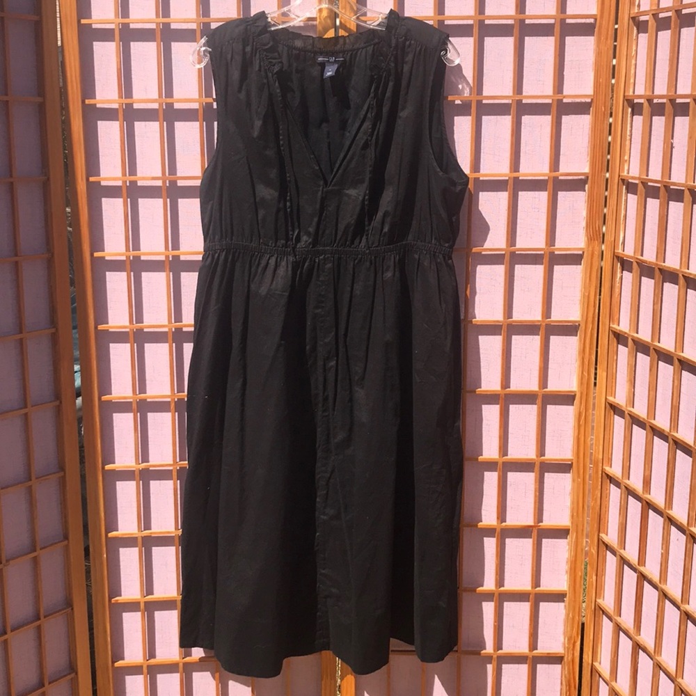 Gap 100% Cotton Cinch Waist Dress